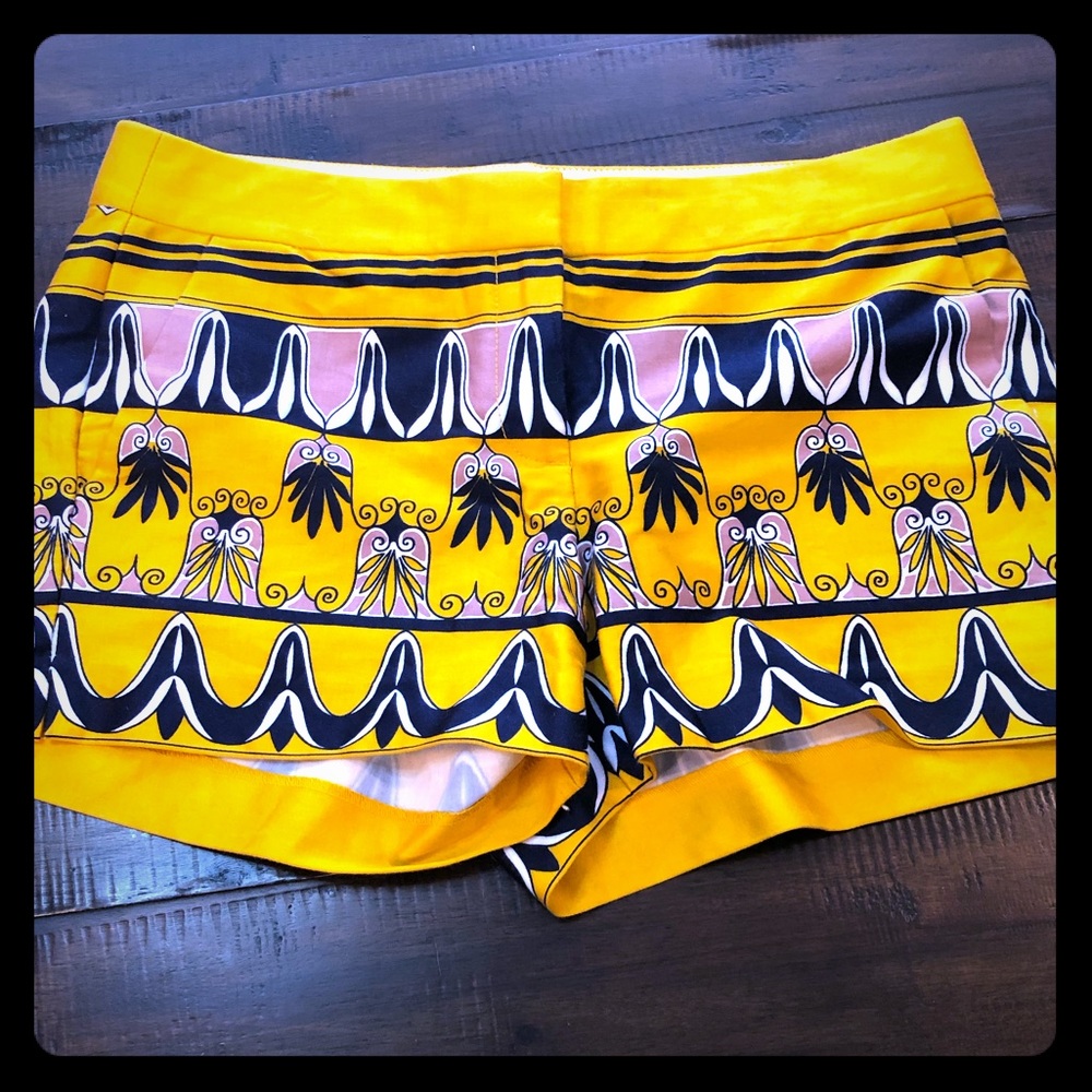 Yellow J. Crew Shorts
